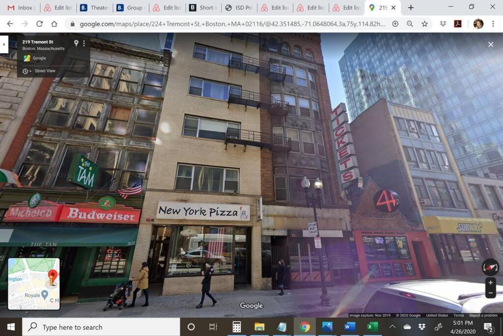 Downtown Studio Apt, Perfect For Medical Workers 보스톤 외부 사진
